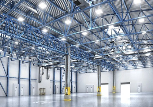 روشنایی LED و نورپردازی‌های صنعتی