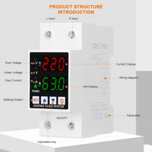 همه چیز در مورد محافظ ولتاژ - دانشنامه تخصصی محافظ ولتاژ 6 محافظ ولتاژ با قابلیت تنظیم پارامتر