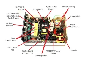 ساختار کلی منبع تغذیه