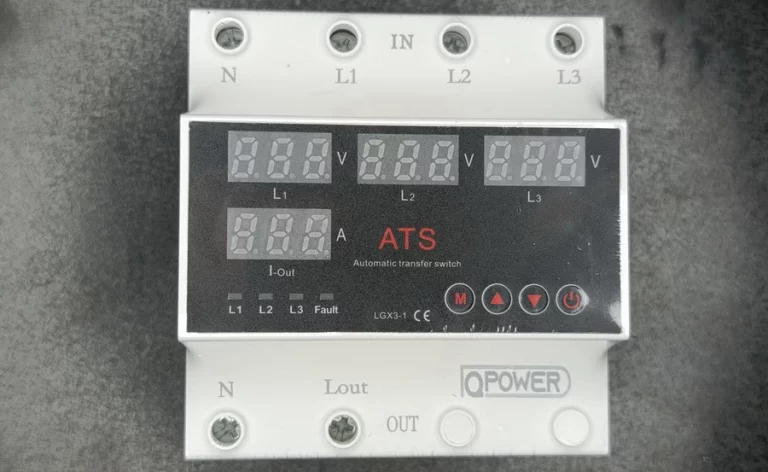 کلید انتقال خودکار سه‌فاز (ATS) با فاز اولویت‌دار