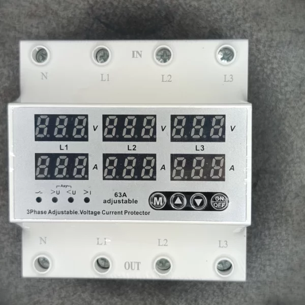 محافظ ولتاژ سه فاز کیوپاور