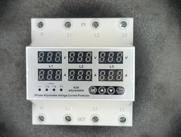 محافظ ولتاژ سه فاز کیوپاور