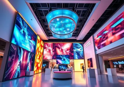 تجهیزات روشنایی، نمایشگرها و تابلوهای LED