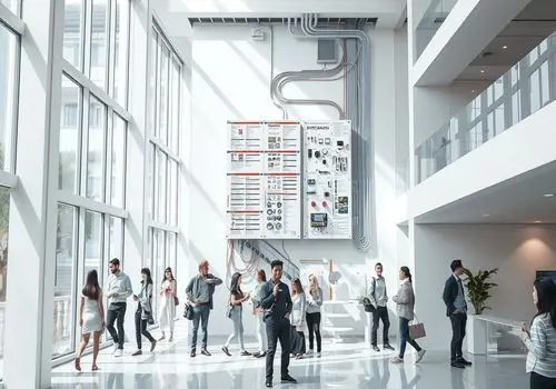 تابلوهای توزیع در ساختمان های مسکونی و تجاری