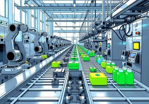 خطوط تولید و نوار نقاله